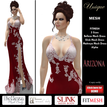 Arizona Red Gown