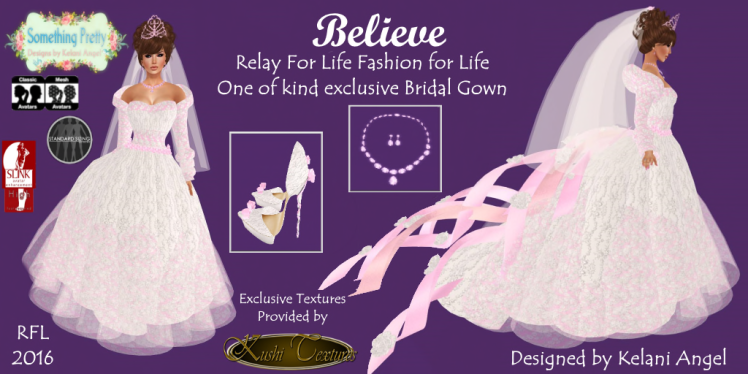 RFLFFL 2016 Charity Auction Gown - Believe - something pretty